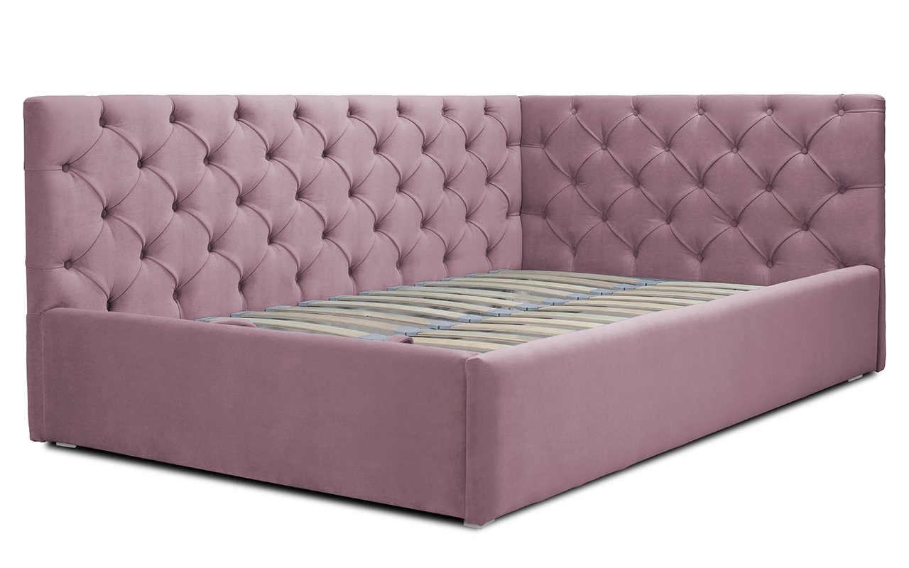 кровать Flepers Lion Оливия без ящиков правая 1 Flepers Lion Оливия без ящиков правая